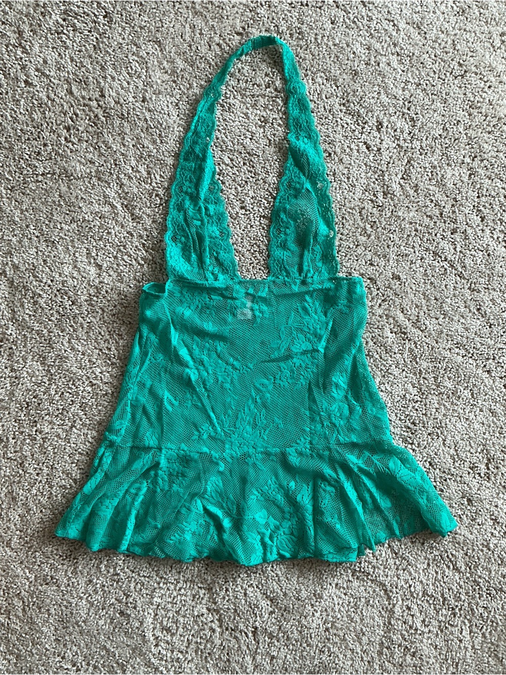 Victoria's Secret Teal Lace Nightie